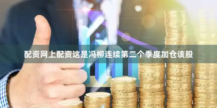 配资网上配资这是冯柳连续第二个季度加仓该股